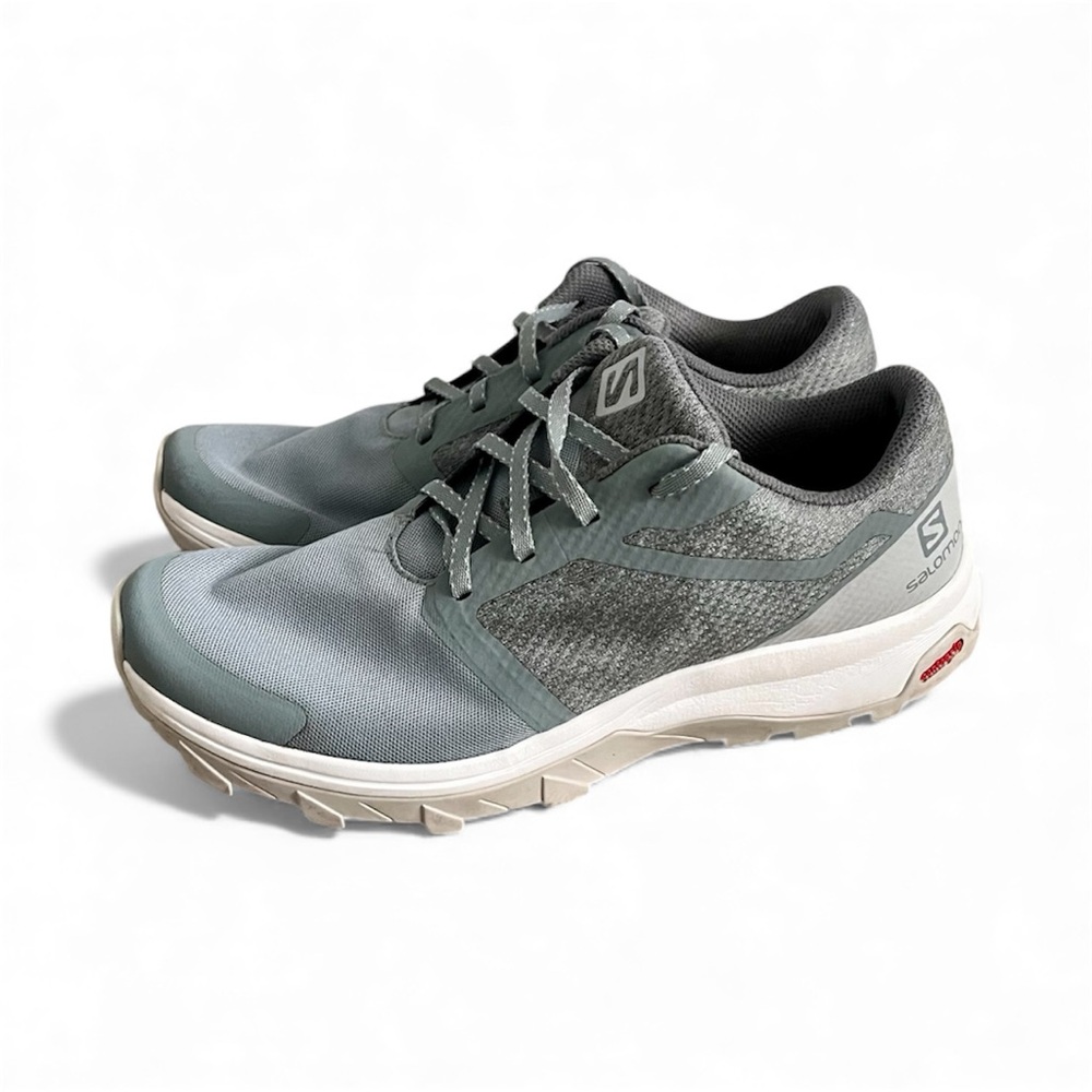 Salomon Outbound Contragrip Prism Light Trail Hiking Shoes Sneakers Stormy 9.5